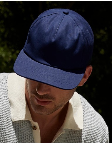 B-B64N-Organic Cotton Unstructured 5 Panel Cap